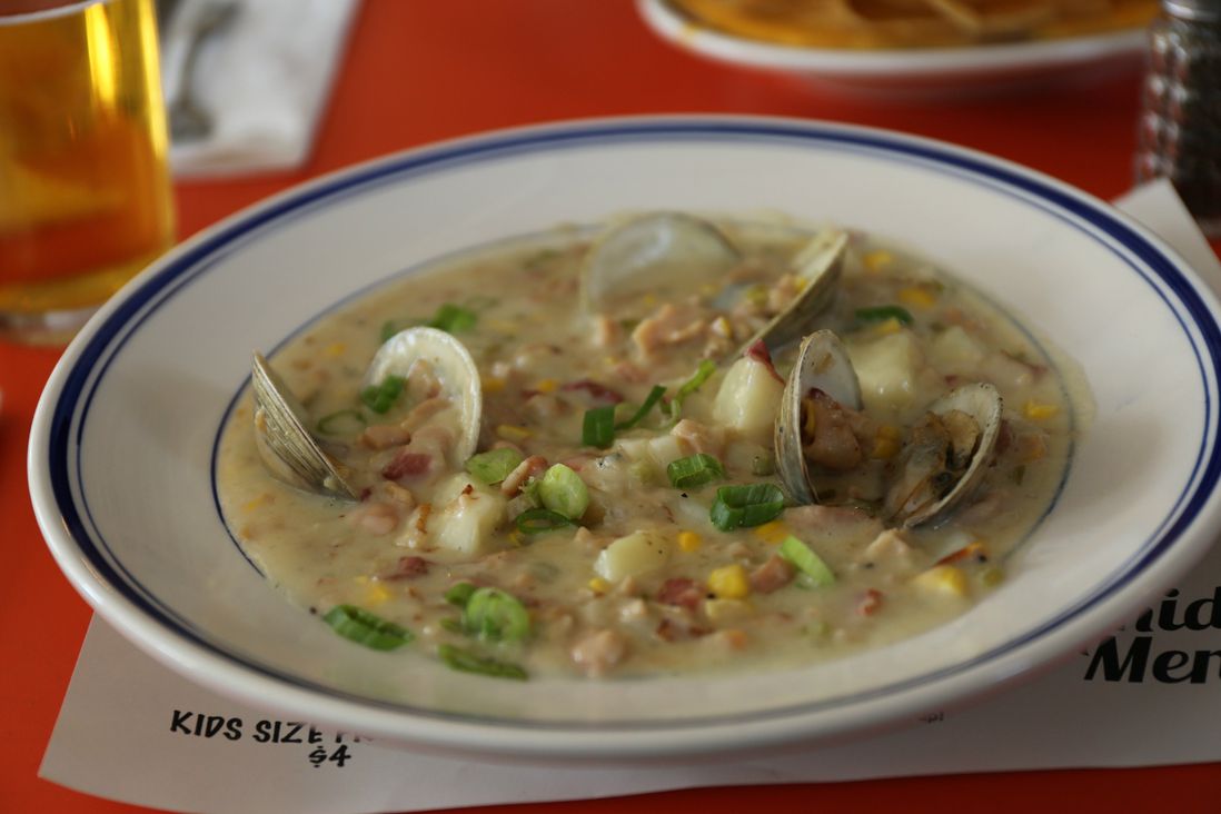 New England Clam Chowder from Playland Motel<br>
